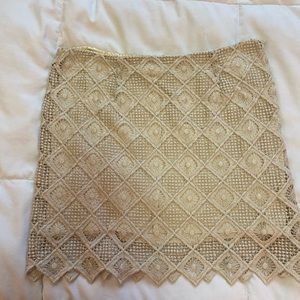 Vintage bb Dakota lace skirt